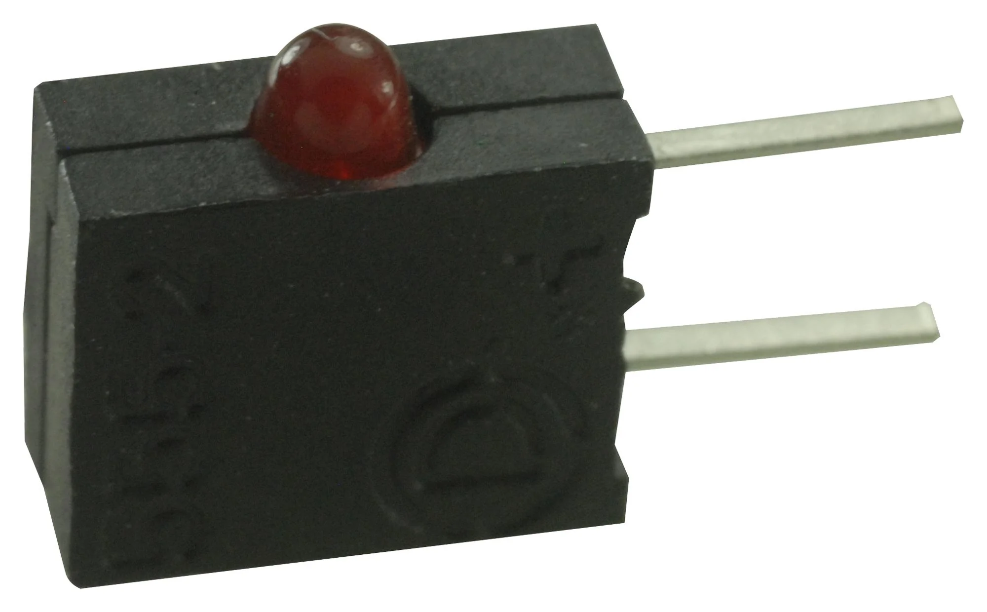 DIALIGHT 555-2007F Circuit Board Indicator, Red, 1 LEDs, Through Hole, 2mm, 3 mA, 900 µcd