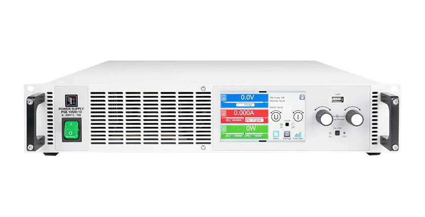 EA ELEKTRO-AUTOMATIK EA-PSB 10080-120 2U Modular Power Supply, 1 Outputs, 3 kW, Programmable, 0 V, 80 V, 120 A
