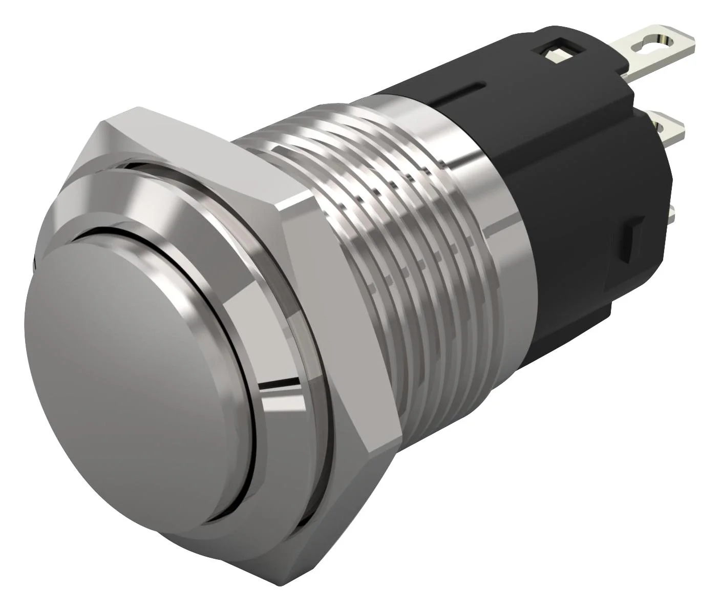 EAO 82-4561.1000 Vandal Resistant Switch, Series 82, 16 mm, SPDT, Momentary, Round