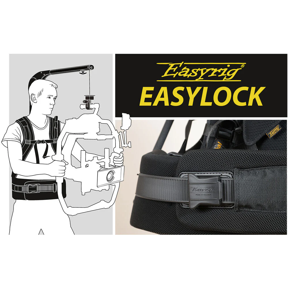 Easyrig 700N Standard Cinema Flex Vest with 5" Extended Top Bar & Quick Release - Image 4