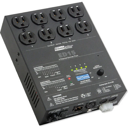 Eliminator Lighting ED-15 4-Channel Dimmer - Image 2