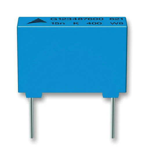 Epcos B32621A0222J000 B32621A0222J000 General Purpose Film Capacitor Metallized PP Stacked Radial Box - 2 Pin 2200 pF ± 5% 500 V