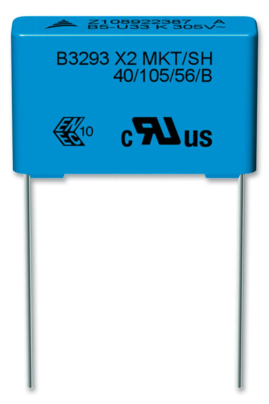 Epcos B32932A3224M000 Safety Capacitor Metallized PET Radial Box - 2 Pin 0.22 µF ± 20% X2 Through Hole