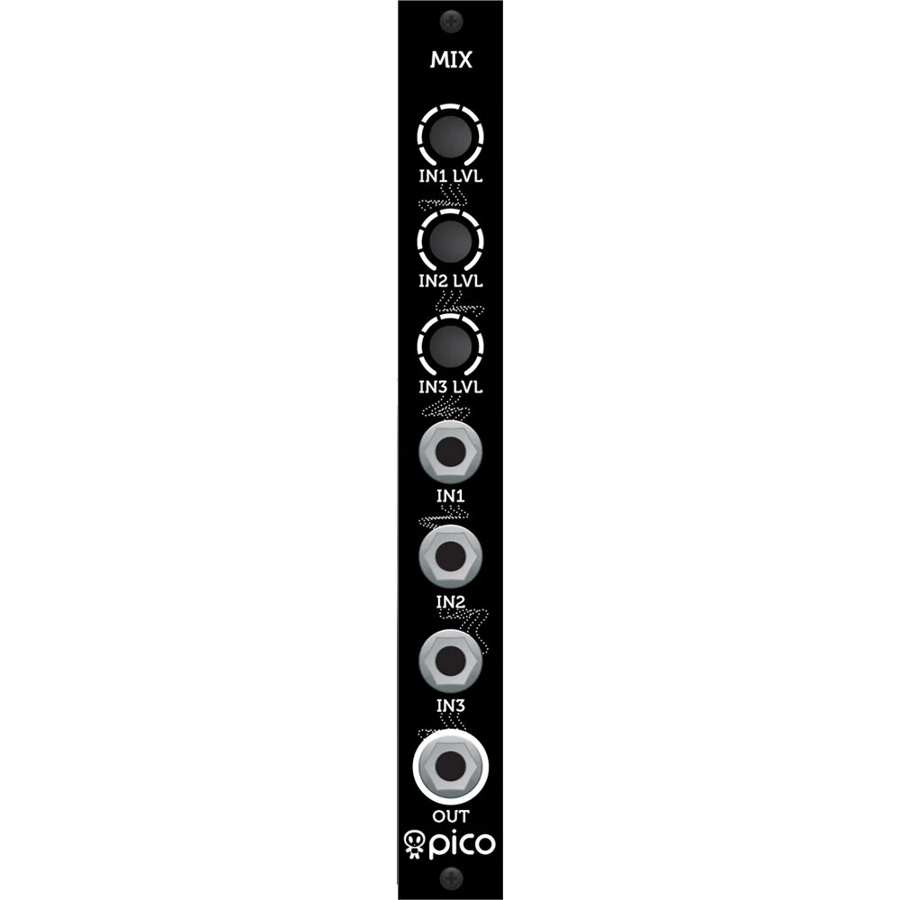 Erica Synths Pico Mixer 3-to-1 Eurorack Module (3 HP)