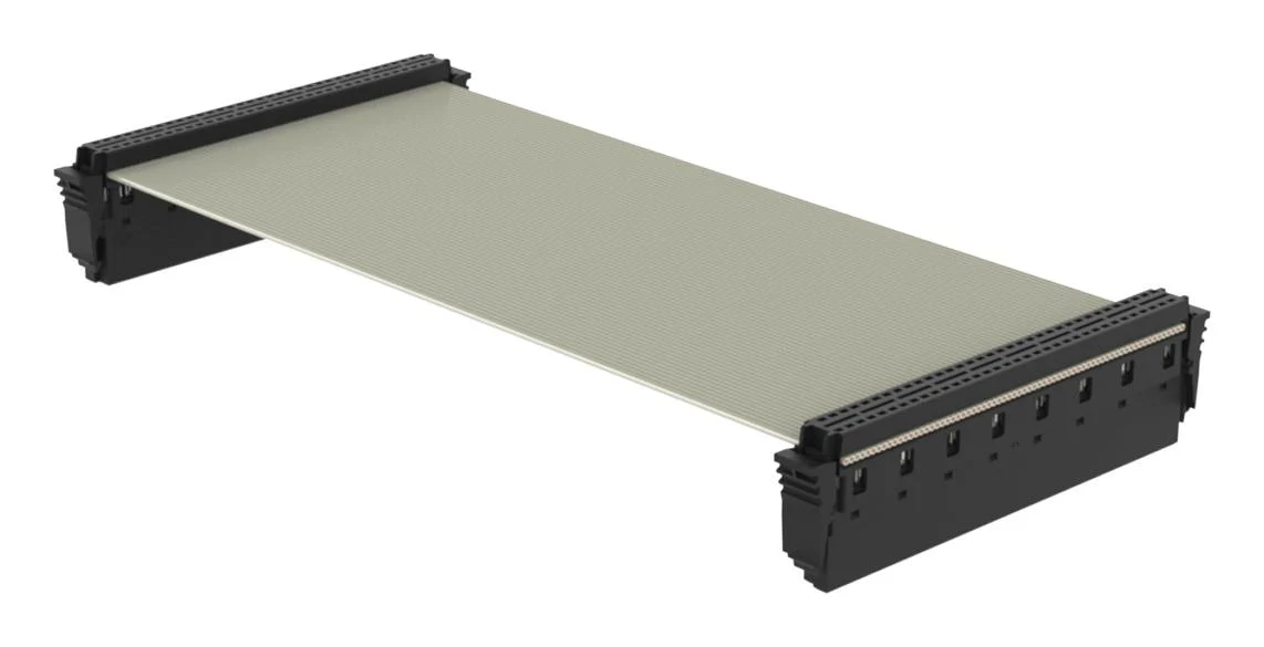 Erni - TE Connectivity 193888-E 193888-E Ribbon Cable 90° IDC Receptacle to 68 Ways 3.9 " 100 mm 1.27 New