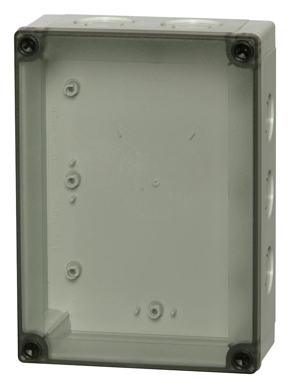 FIBOX PCM 150/100 T ENCLOSURE Plastic Enclosure, Multipurpose, Polycarbonate, 180 mm, 130 mm, 100 mm, IK08, IP66, IP67
