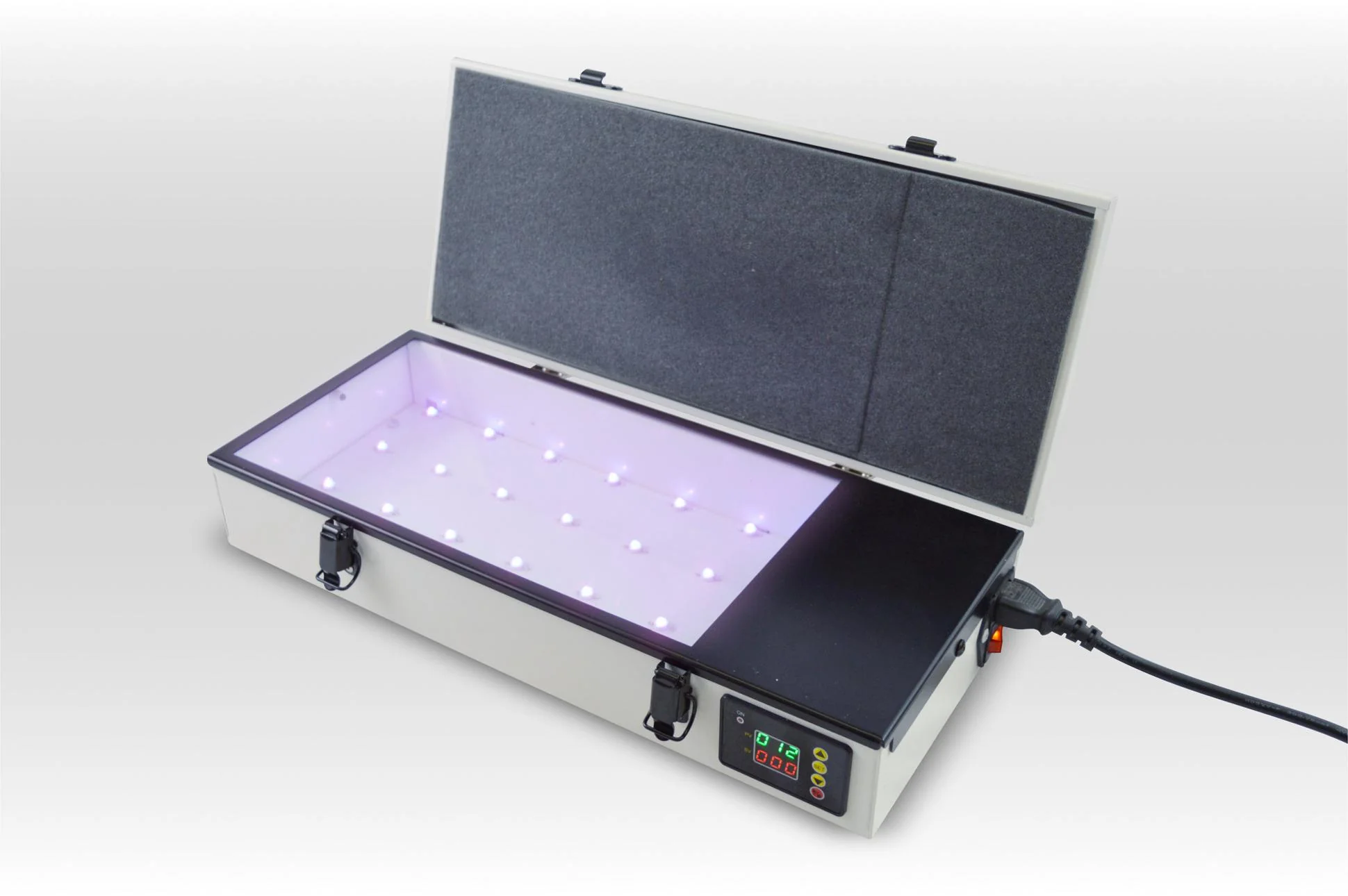 FORTEX LV202LED UV Exposure Unit, 220 to 240V Supply, 10W, 50Hz, 305 x 155mm Working Area, UK Plug - Image 2