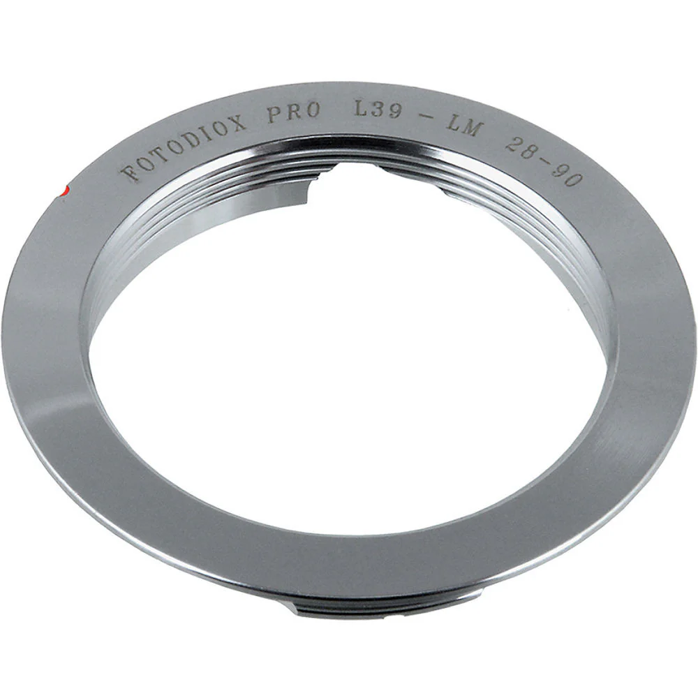 FotodioX M39 Lens to Leica M Camera Adapter (28mm/90mm Frame Lines)
