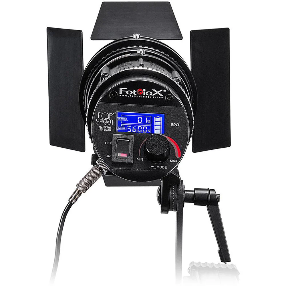 FotodioX Pro PopSpot 50 v.2 Deluxe Daylight LED Focusable Spot Light Kit - Image 5
