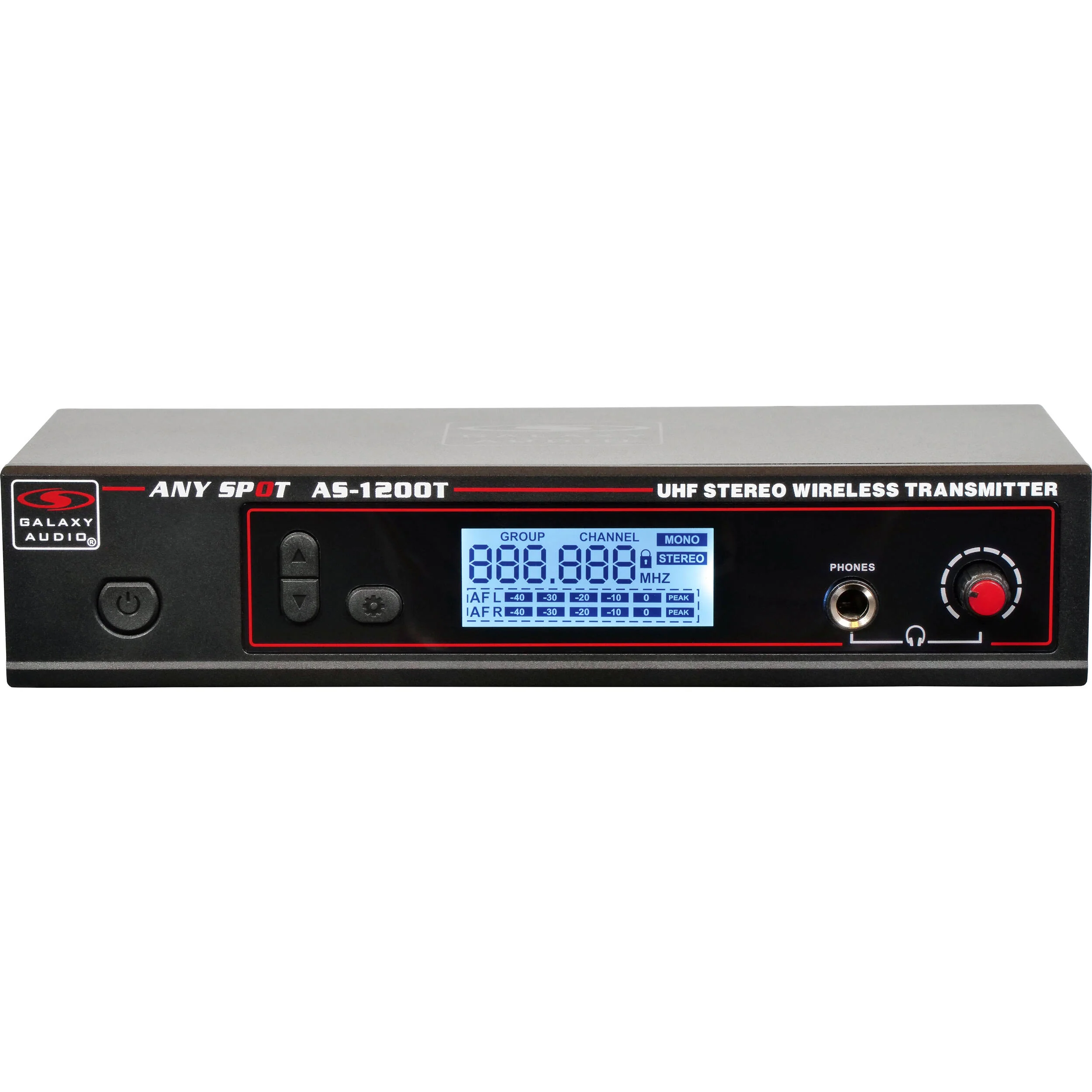 Galaxy Audio AS-1200 Band Pack Wireless In-Ear Monitor System with 4 Receivers & EB4 Earbuds (P4: 470 to 494 MHz) - Image 4