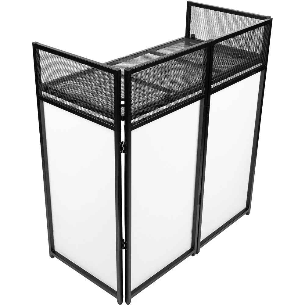 Gator Collapsible DJ Facade with Changeable Scrim & Carrying Bag