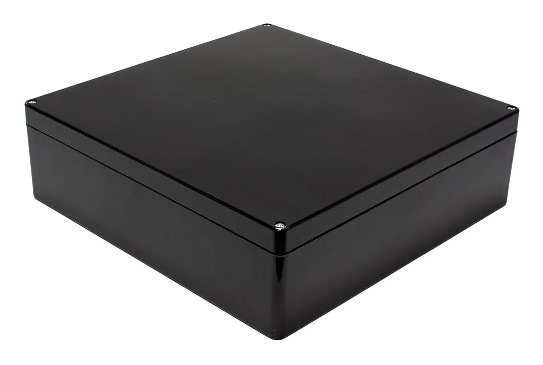 Hammond 1590ZGRP253BK Plastic Enclosure Wall Mount Polyester (PET) Glass Fibre Reinforced 405 mm 400 120