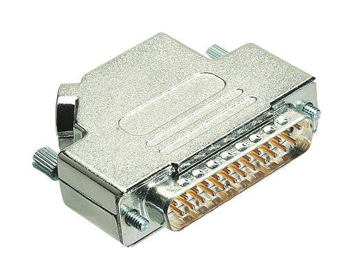 HARTING 9670090333 D Sub Backshell, DE, 45°, Metal Body
