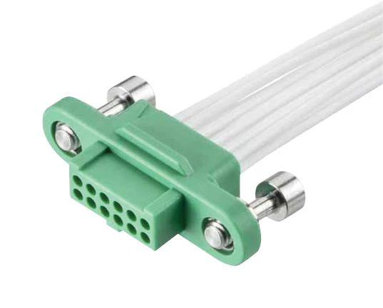 Harwin G125-FC11605F1-0450L Cable Assembly Wire to Board 16 Position Receptacle Free End 17.7 " 450 mm White
