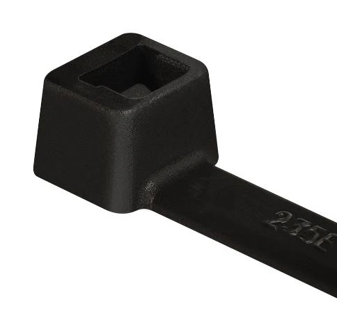 HELLERMANNTYTON T30R.HB3P Cable Tie, Nylon 6.6 HS (Polyamide 6.6 HS) (Heat Stabilised), Black, 150 mm, 3.5 mm, 35 mm, 135 N