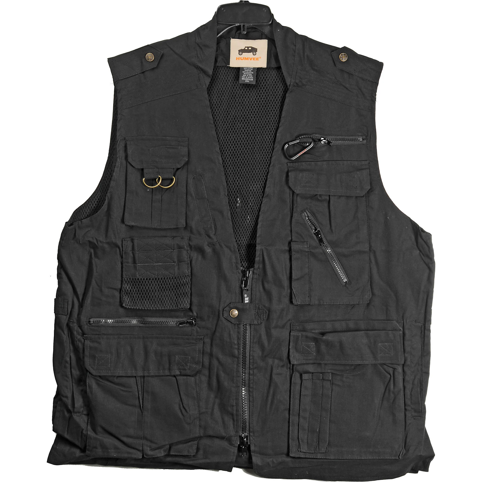 Humvee by CampCo Safari Photo Vest (XX-Large, Black) - Image 3