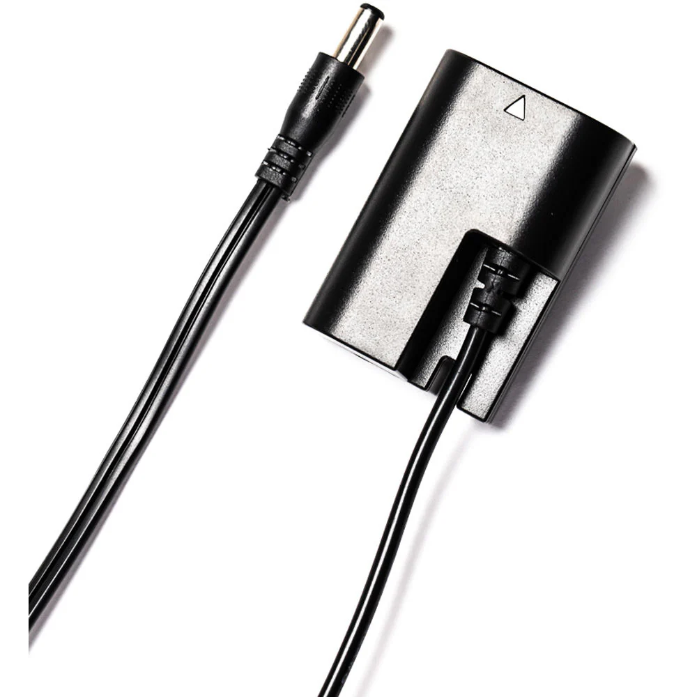 IndiPRO Tools 2.1mm DC to LP-E6 Dummy Battery Unregulated Cable