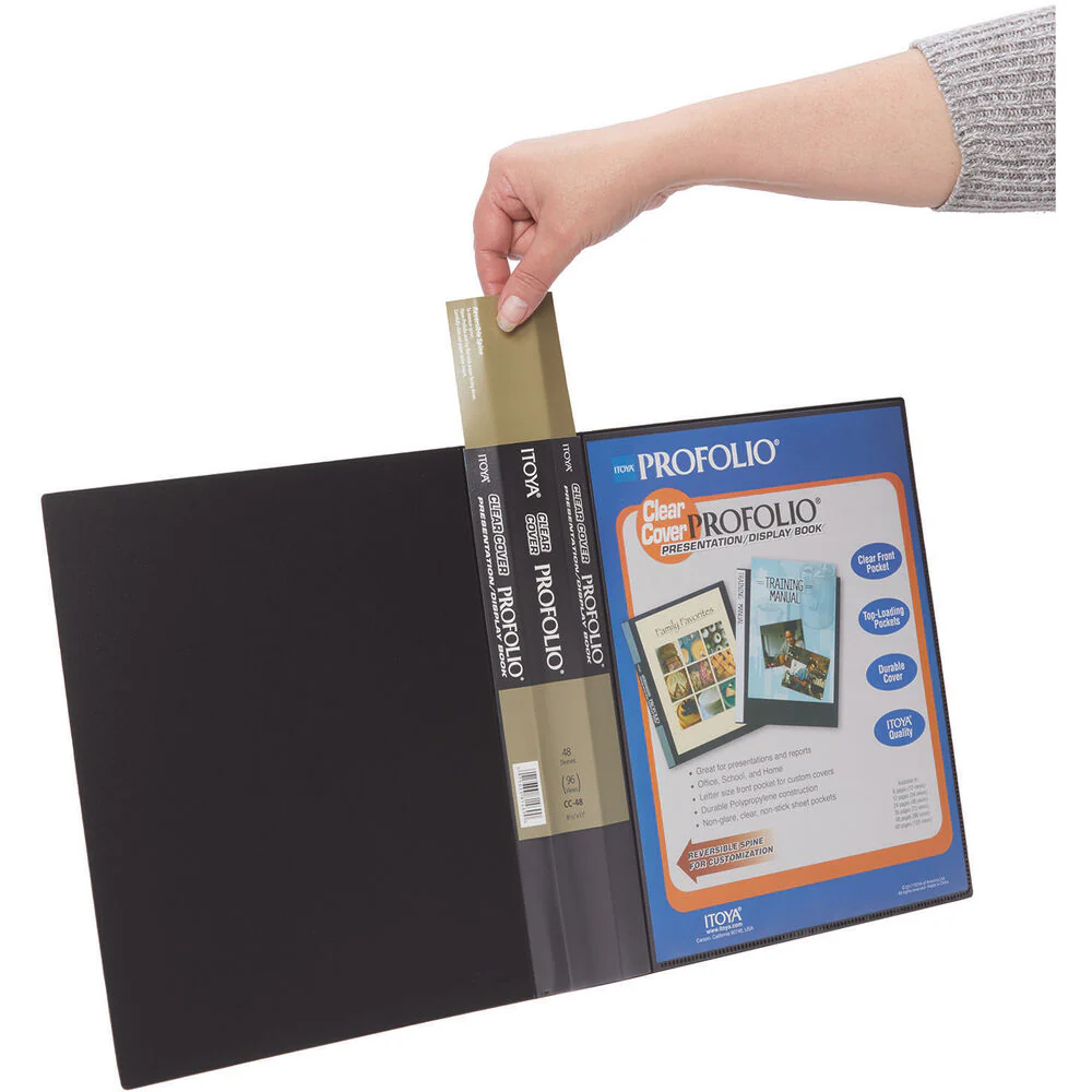 Itoya ProFolio with Clear Cover (60-Pack, 8.5 x 11") - Image 2