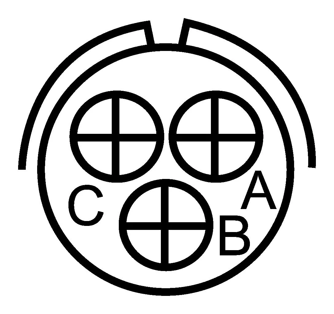 ITT Cannon CA3100E10SL-3SBF42 CA3100E10SL-3SBF42 Circular Connector CA-B Wall Mount Receptacle 3 Contacts Solder Socket Reverse Bayonet 10SL-3 - Image 2
