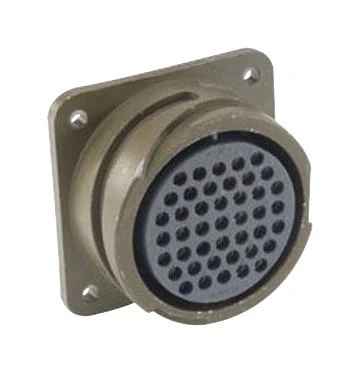 ITT CANNON CA3100E20-18SF80 Circular Connector, CA Series, MIL-DTL-5015 Series, Wall Mount Receptacle, 9 Contacts, Crimp Socket
