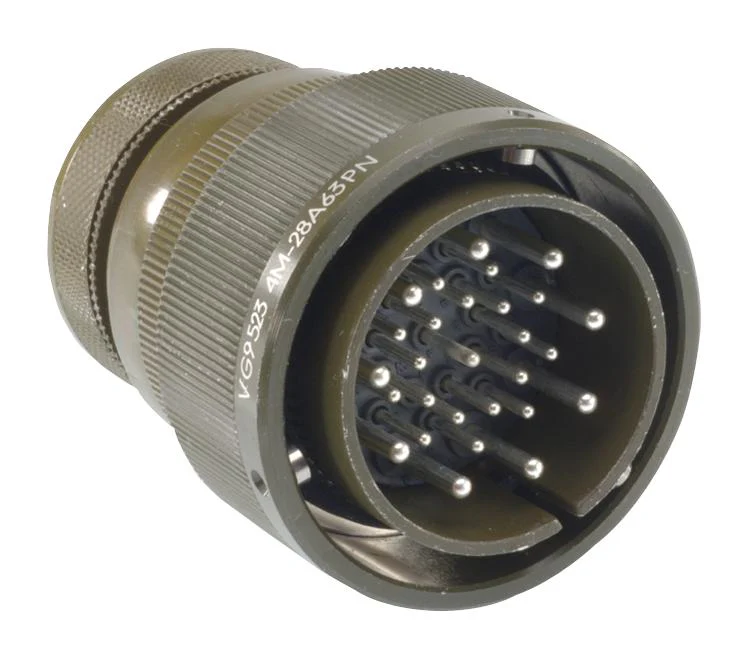 ITT CANNON CA3106F10SL-4PF80A176 Circular Connector, CA Series, MIL-DTL-5015 Series, Straight Plug, 2 Contacts, Crimp Pin, Threaded