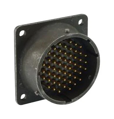 ITT CANNON KPSE03E14-12PF0 Circular Connector, KPS Series, MIL-DTL-26482 Series I, Wall Mount Receptacle, 12 Contacts