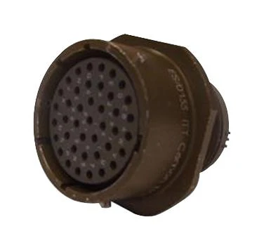 ITT CANNON KPSE08E12-3SF0 Circular Connector, KPS Series, MIL-DTL-26482 Series I, Right Angle Plug, 3 Contacts