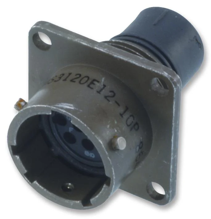 ITT Cannon KPT00A14-5P KPT00A14-5P Circular Connector KPT Wall Mount Receptacle 5 Contacts Solder Pin Bayonet 14-5
