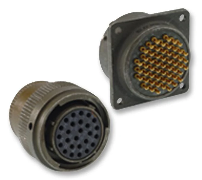 ITT Cannon KPT01A14-18P KPT01A14-18P Circular Connector KPT Cable Mount Receptacle 18 Contacts Solder Pin Bayonet 14-18