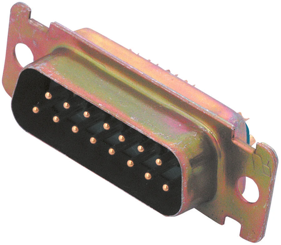ITT Cannon M24308/4-1F Connector D SUB Plug 9 Position
