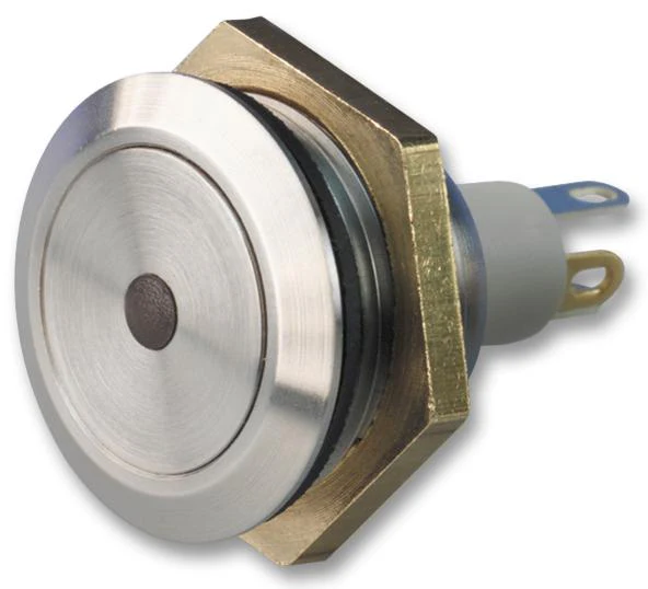 ITW Switches 76-5910G 76-5910G Vandal Resistant Switch 76-59 19.3 mm SPST-NO-DB Momentary Round Natural