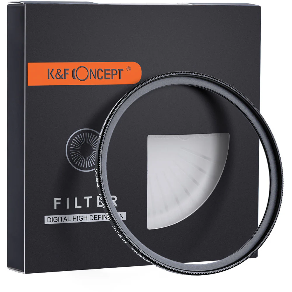 K&F Concept Green Multi-Coated Schott B270 German Optics Slim UV Filter (52mm) - Image 10