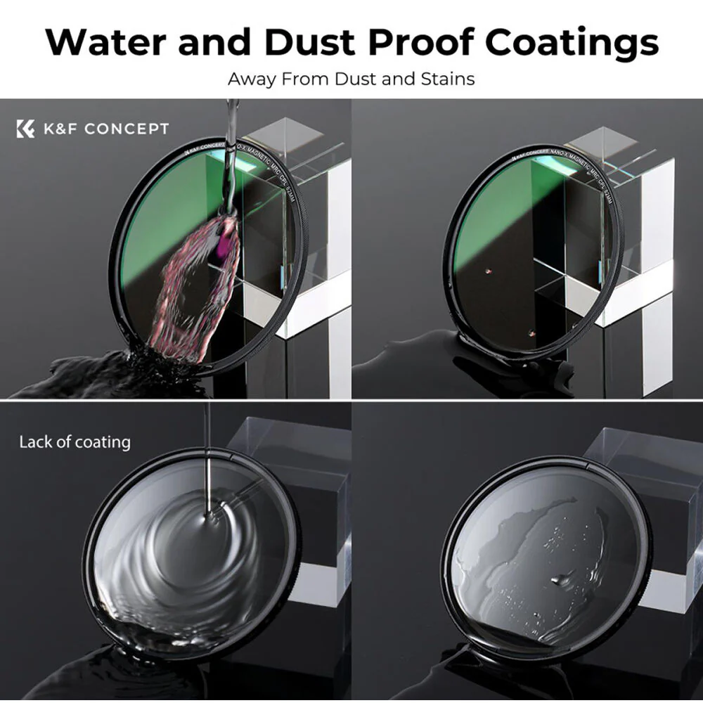 K&F Concept Nano-X Series Magnetic 3-Filter Kit (72mm) - Image 6