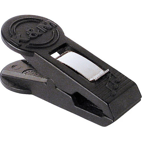 K&M 16060-000-55 Sheet Music Clip (4 Pieces, Black)