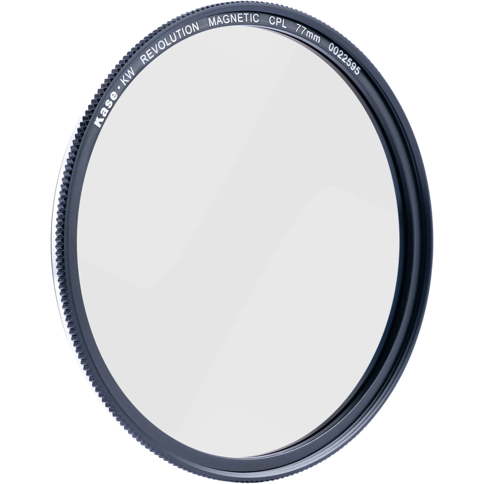 Kase KW Revolution Plus Magnetic CPL Filter (Silver Ring, 77mm)