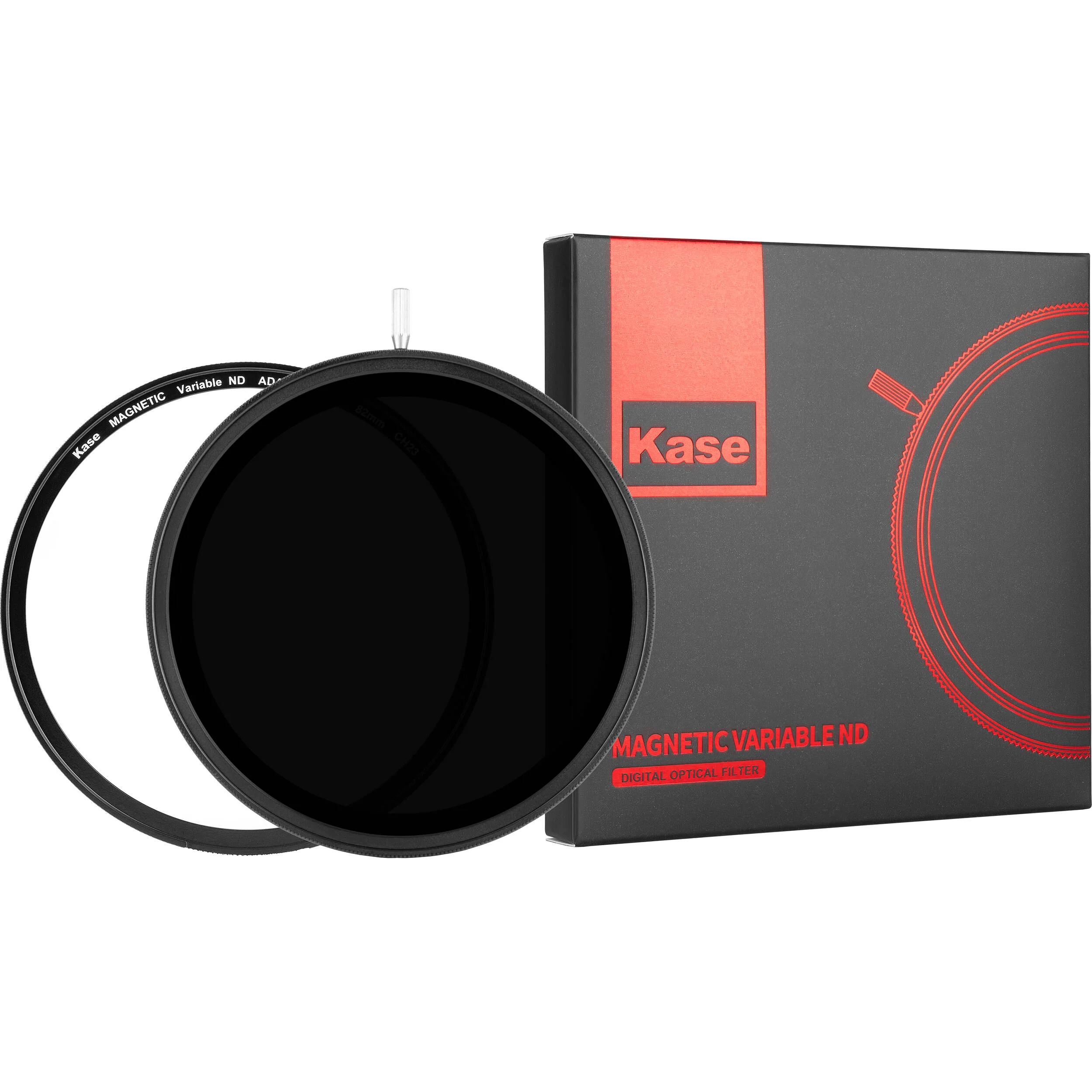 Kase Wolverine Magnetic Variable ND Filter with Adapter Ring, Gen 2 (82mm, 6 to 9-Stop)