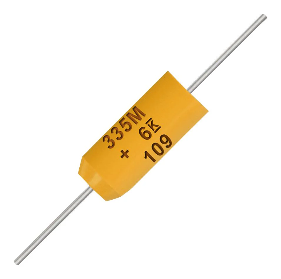 KEMET T322E476K020AT Tantalum Capacitor, 47 &micro;F, 20 V, &plusmn; 10%, Axial Leaded, 1.2 ohm