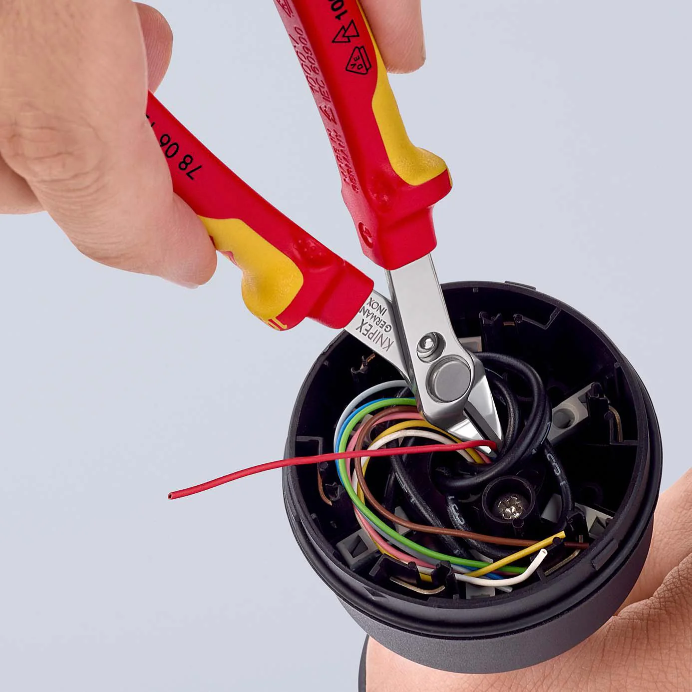 Knipex 78 06 125 Cutter Electronic mm Shear 9 54 ° - Image 5
