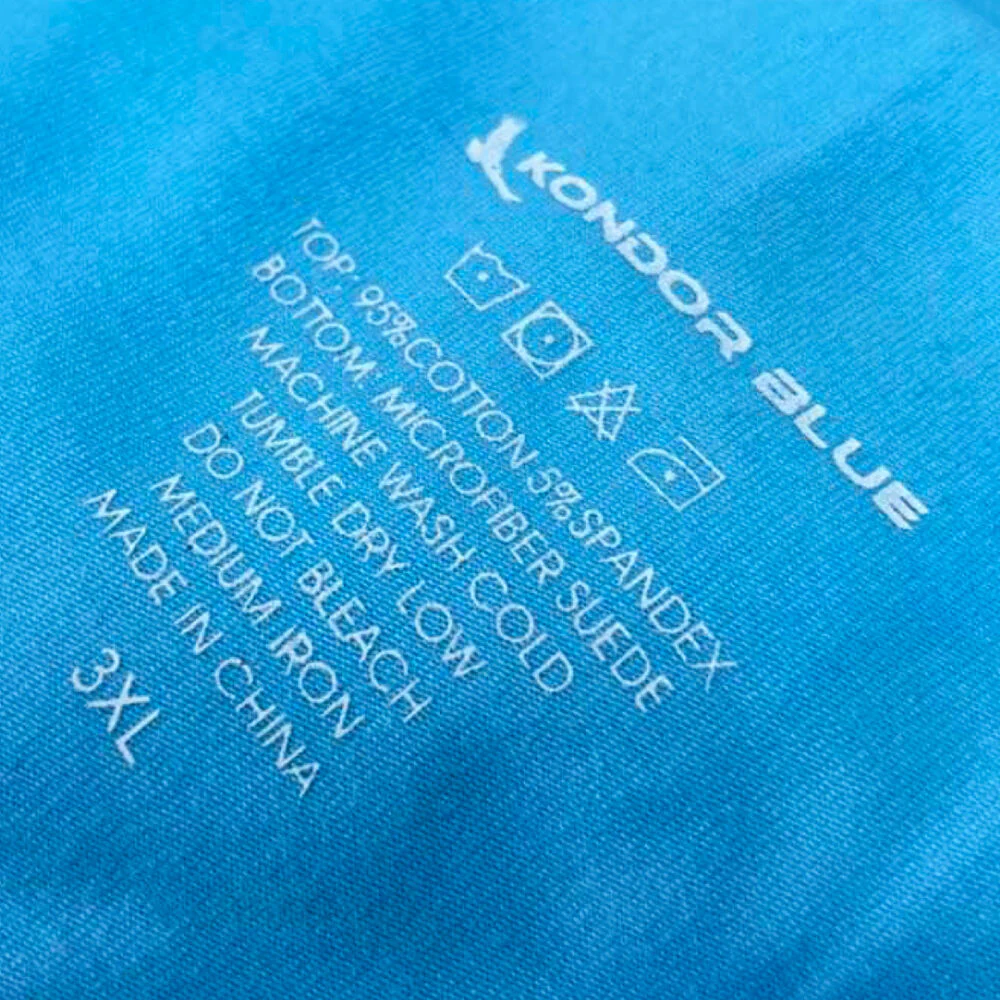 Kondor Blue Long Sleeve TriColor Lens Cleaning T-Shirt (Small) - Image 2