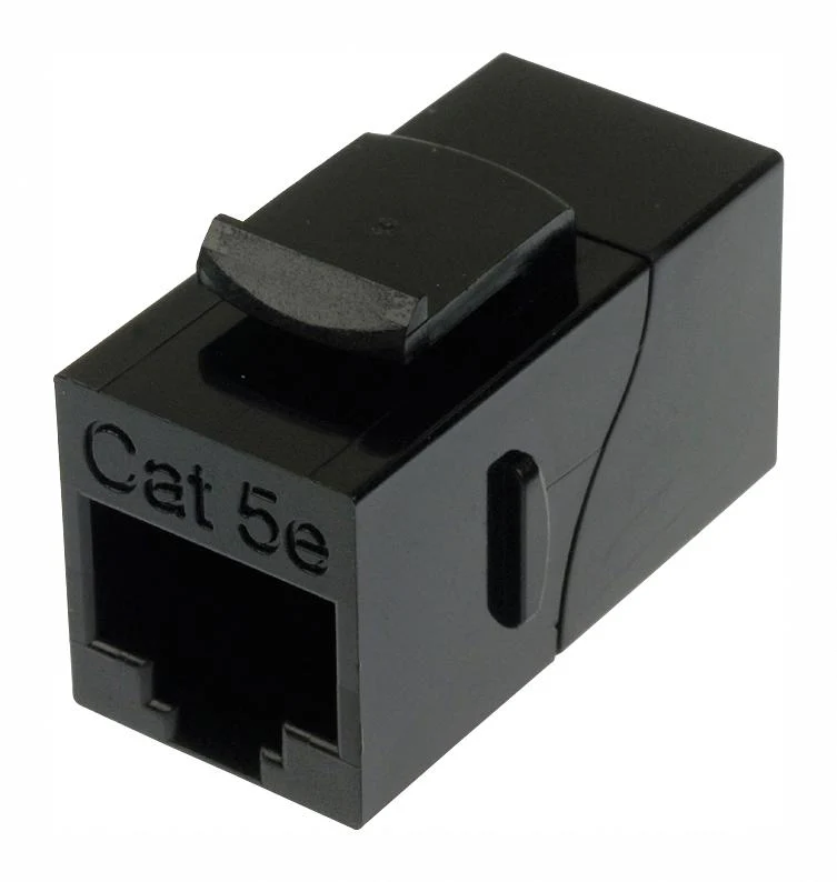 L-COM TDG1026KC5 In-Line Adapter RJ45 Adaptor Jack 8 Ways New