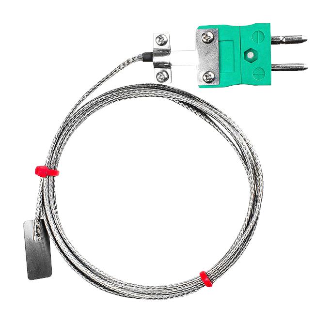 Labfacility FL-K-5.0-C4-SP-Z Z=C/C FL-K-5.0-C4-SP-Z Z=C/C Thermocouple Leaf K -60 °C 350 Stainless Steel 16.4 ft 5 m New