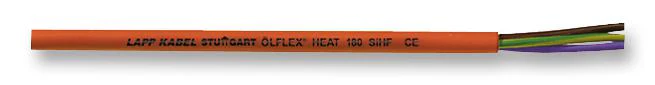 Lapp Kabel 0046020 Multicore Unscreened Cable Temperature Resistant Red 3 Core 14 AWG 2.5 mm&sup2; 164 ft 50 m