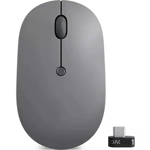Lenovo Go USB-C Wireless Mouse (Storm Gray) - Image 2