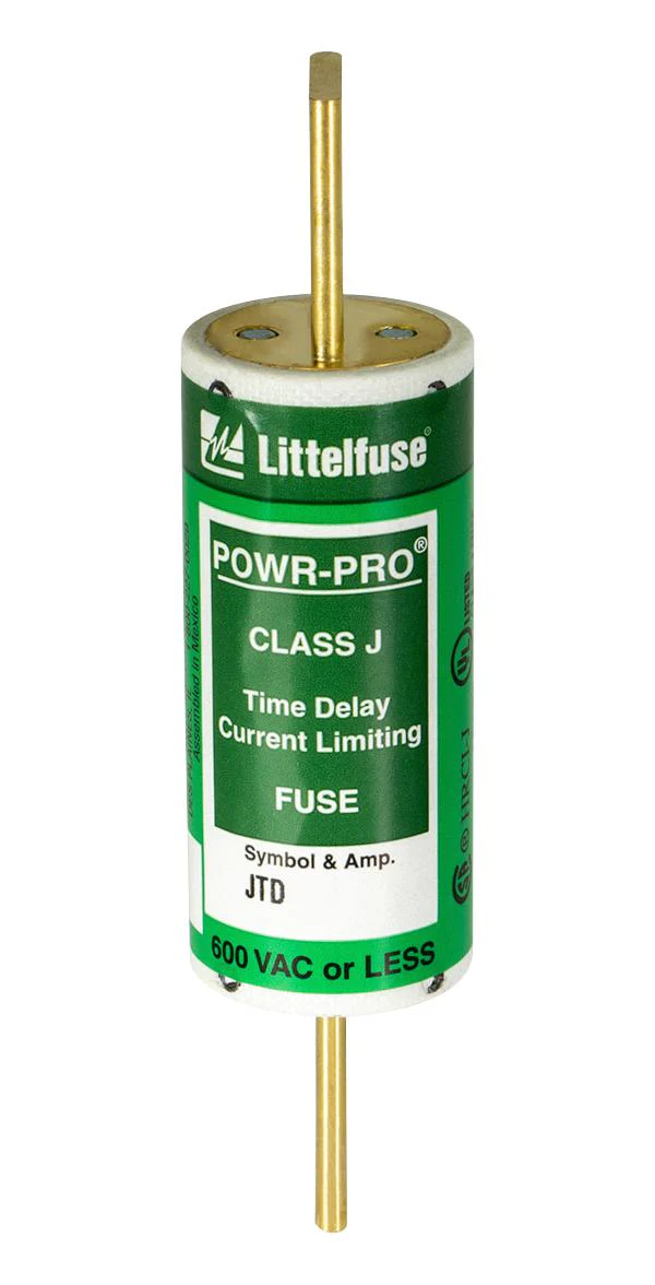 LITTELFUSE JTD015 Fuse, Industrial / Power, Cartridge Style, POWR PRO JTD Series, 15 A, 600 V, 300 V, 20.6mm x 57.2mm