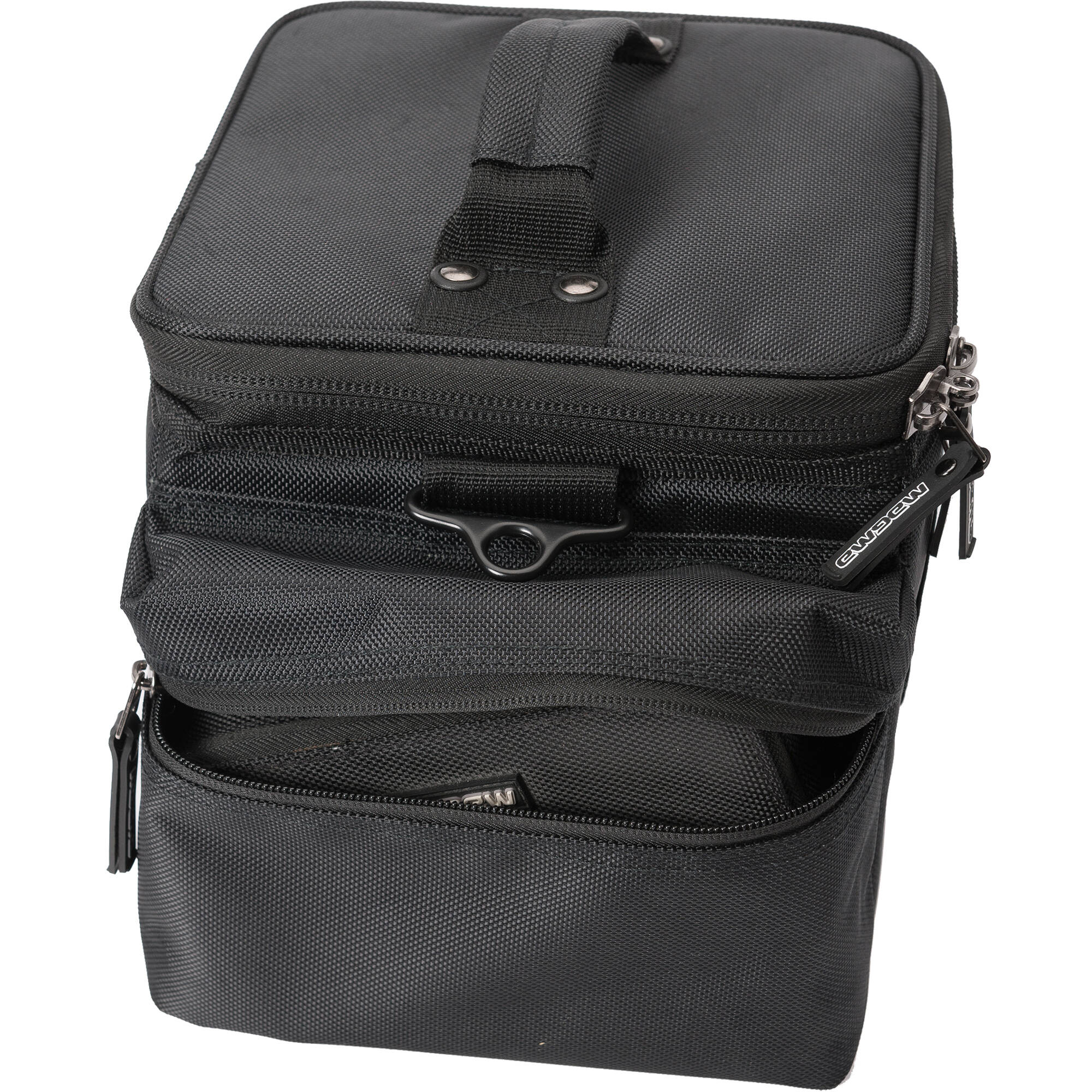 Magma Bags 45 Record-Bag 100 Travel Bag for up to 100 7" Records (Black/Red) - Image 2
