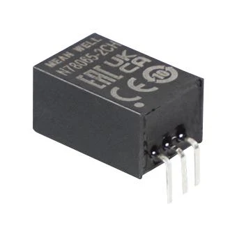 MEAN WELL N7805-2CH DC/DC Converter, Non-Isolated, ITE & Industrial, 1 Output, 30 W, 5 V, 2 A, N78-2 Series