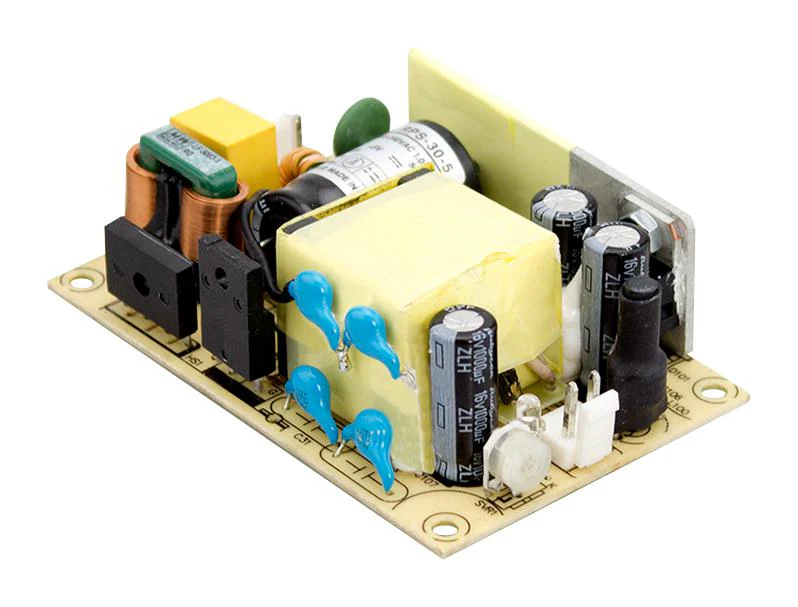 Mean Well RPS-30-24 AC/DC Open Frame Power Supply (PSU) Medical 1 Output 30 W 24 V 1.25 A