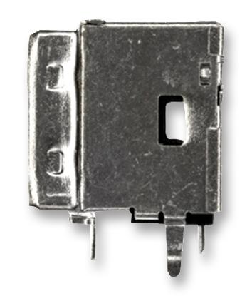 MOLEX 89485-8001 USB Connector, USB Type A, USB 2.0, Receptacle, 4 Ways, Through Hole Mount, Right Angle