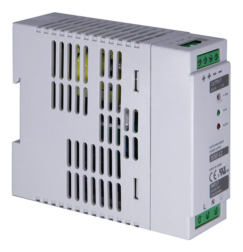 Multicomp PRO MP003276 MP003276 AC/DC DIN Rail Power Supply (PSU) ITE 1 Output 30 W 12 V 2.5 A