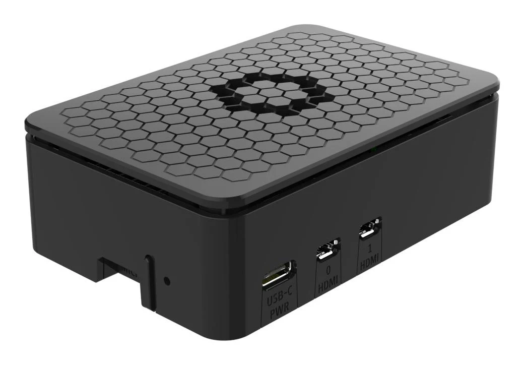 MULTICOMP PRO MP011906 Professional Enclosure, Black, ABS, Raspberry Pi 5 Boards
